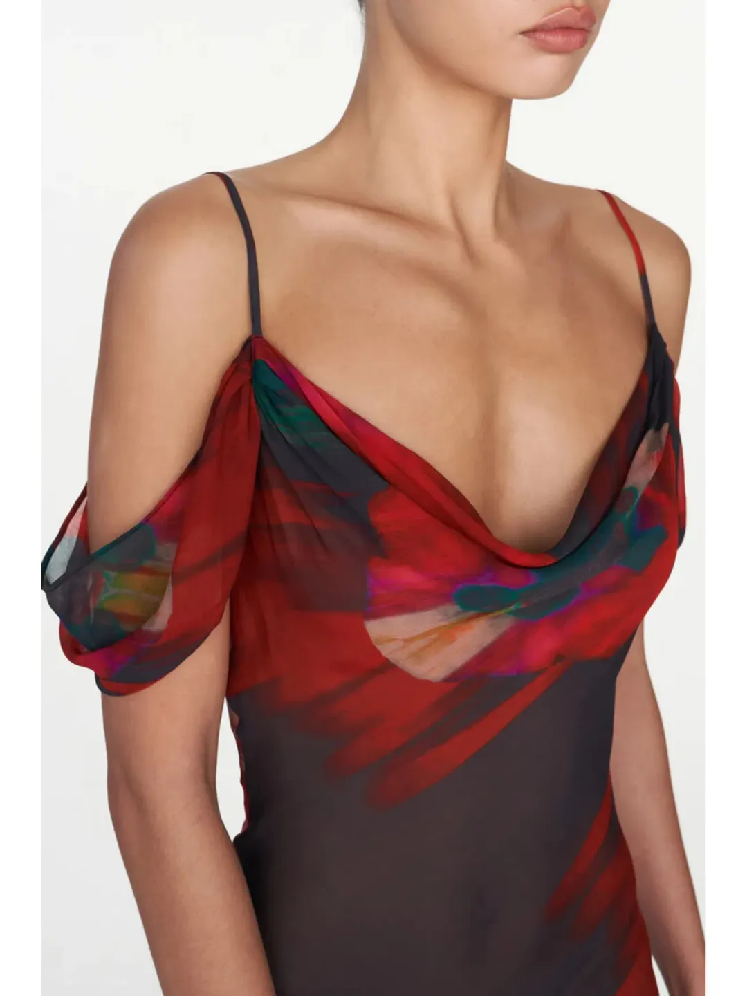 Rat & Boa Adriana Dress Multi Size AU 8 + 10 for rent on The Volte - main image