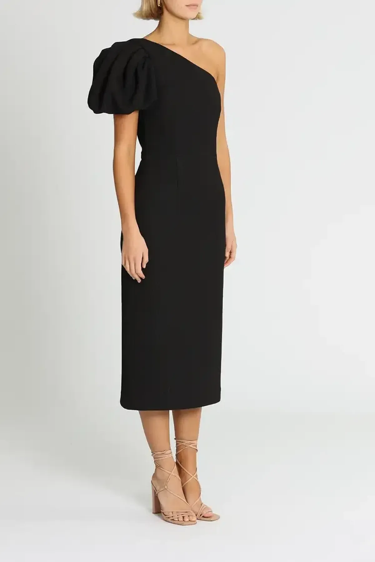 Rebecca Vallance Natalia OS Dress in Black Size AU 10 - Image 2