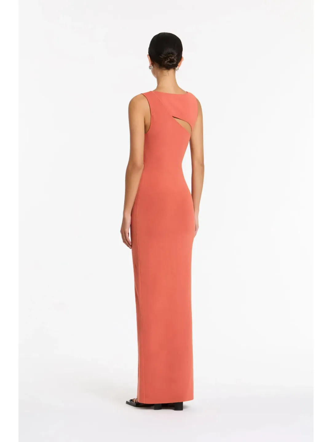 Sir the Label Nadja Cut Out Dress in Coral Size 0 / AU 6 for rent on The Volte - main image