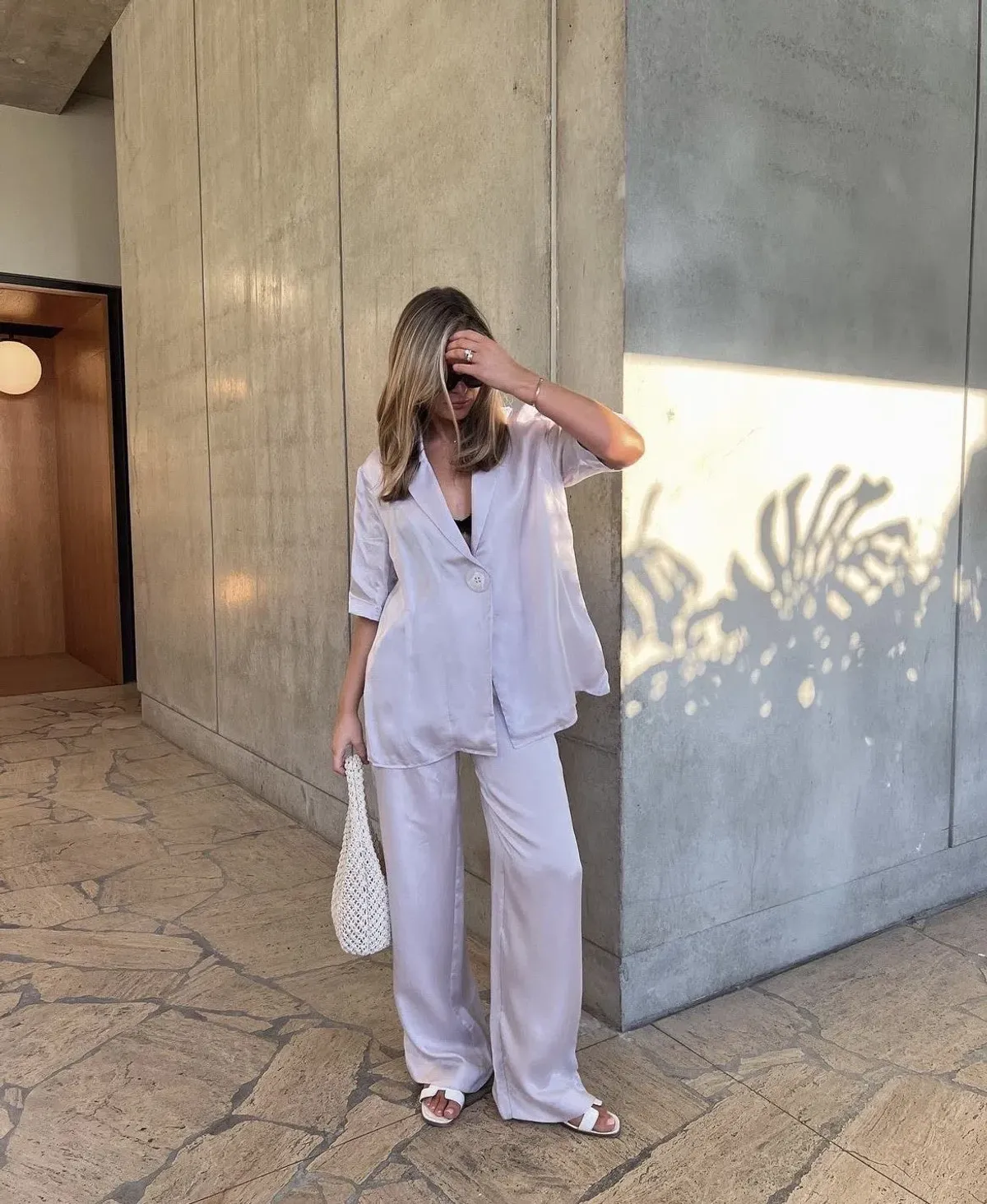 Viktoria and Woods Odyssey Shirt (00 - AU 4) & Pilot Pants (1 - AU 8) in Lavender  - Image 2