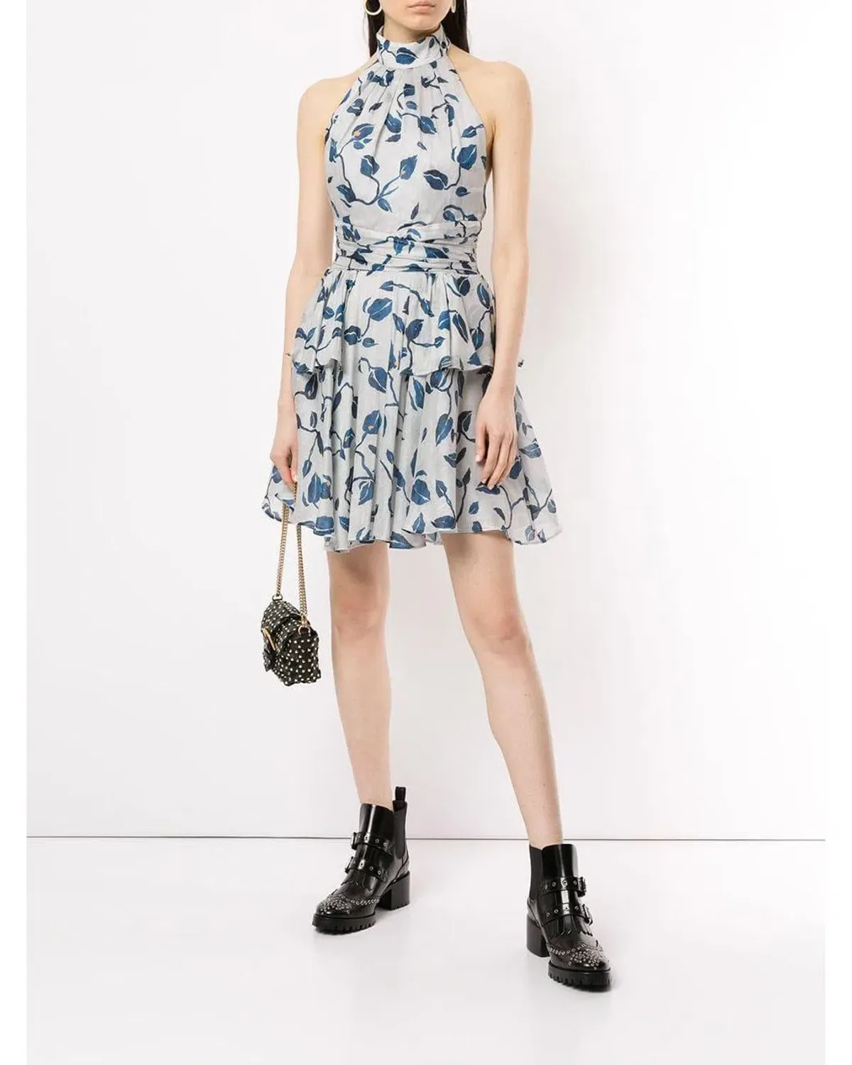 Aje Tilly Dress Vine Print Size 8 - Image 1