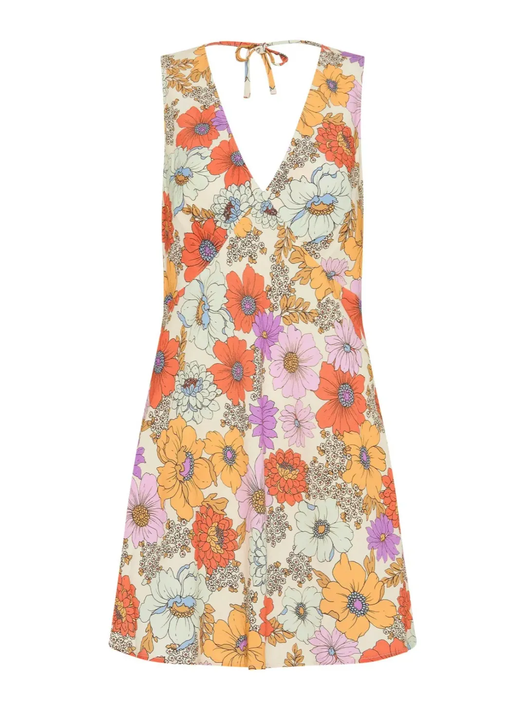 Auguste The Label Lara Mini Dress Floral Size XL/Au 14 for rent on The Volte - main image