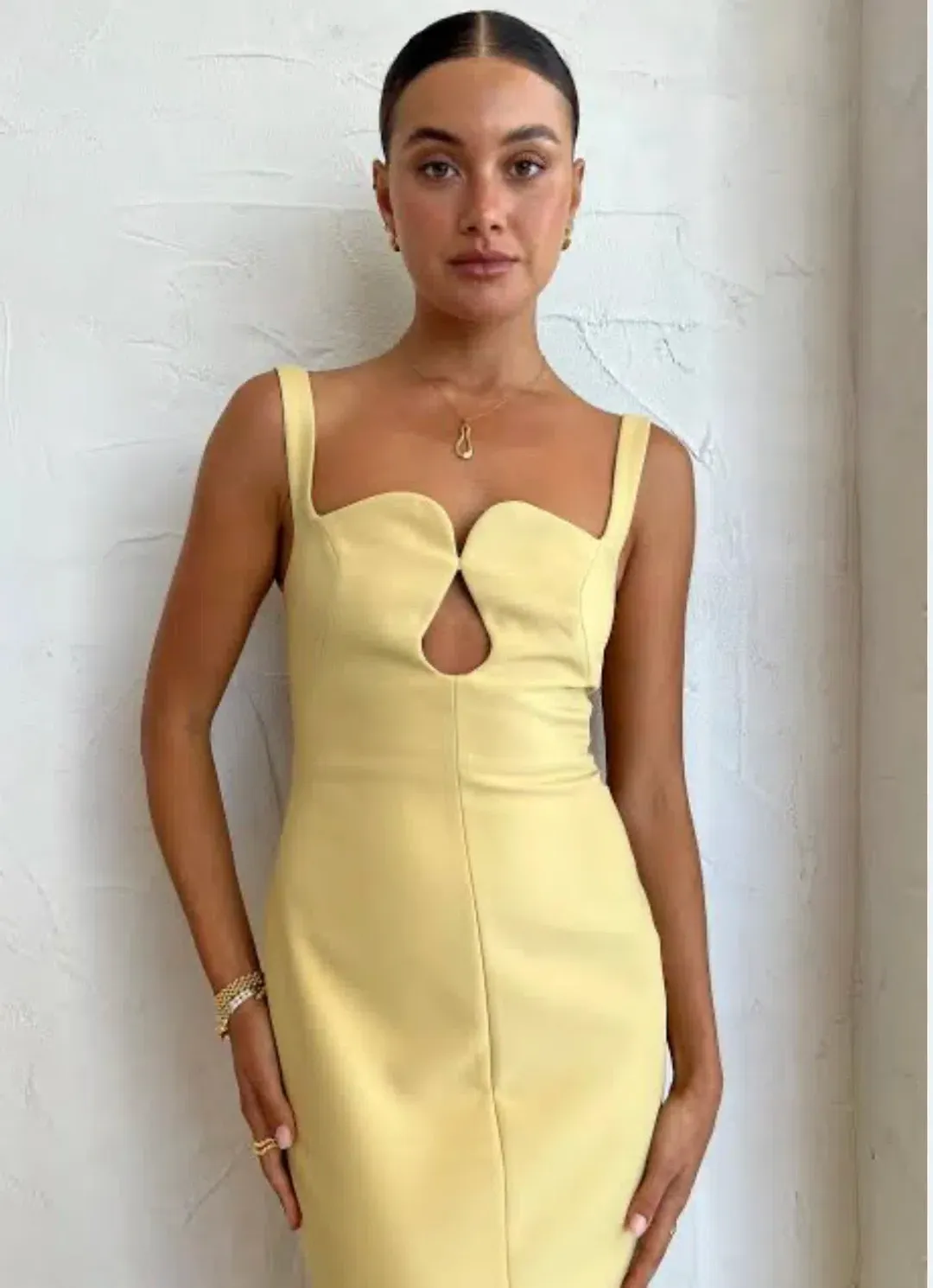 Camilla and Marc Brixton Dress Mustard Yellow Size XS / AU 6 for rent on The Volte - main image