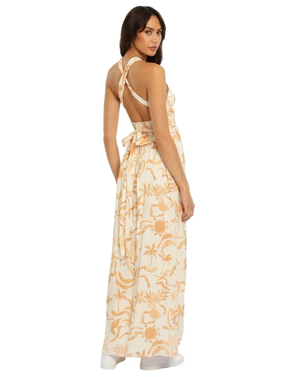 Steele Dominique Dress Print Size AU 10 for rent on The Volte - main image