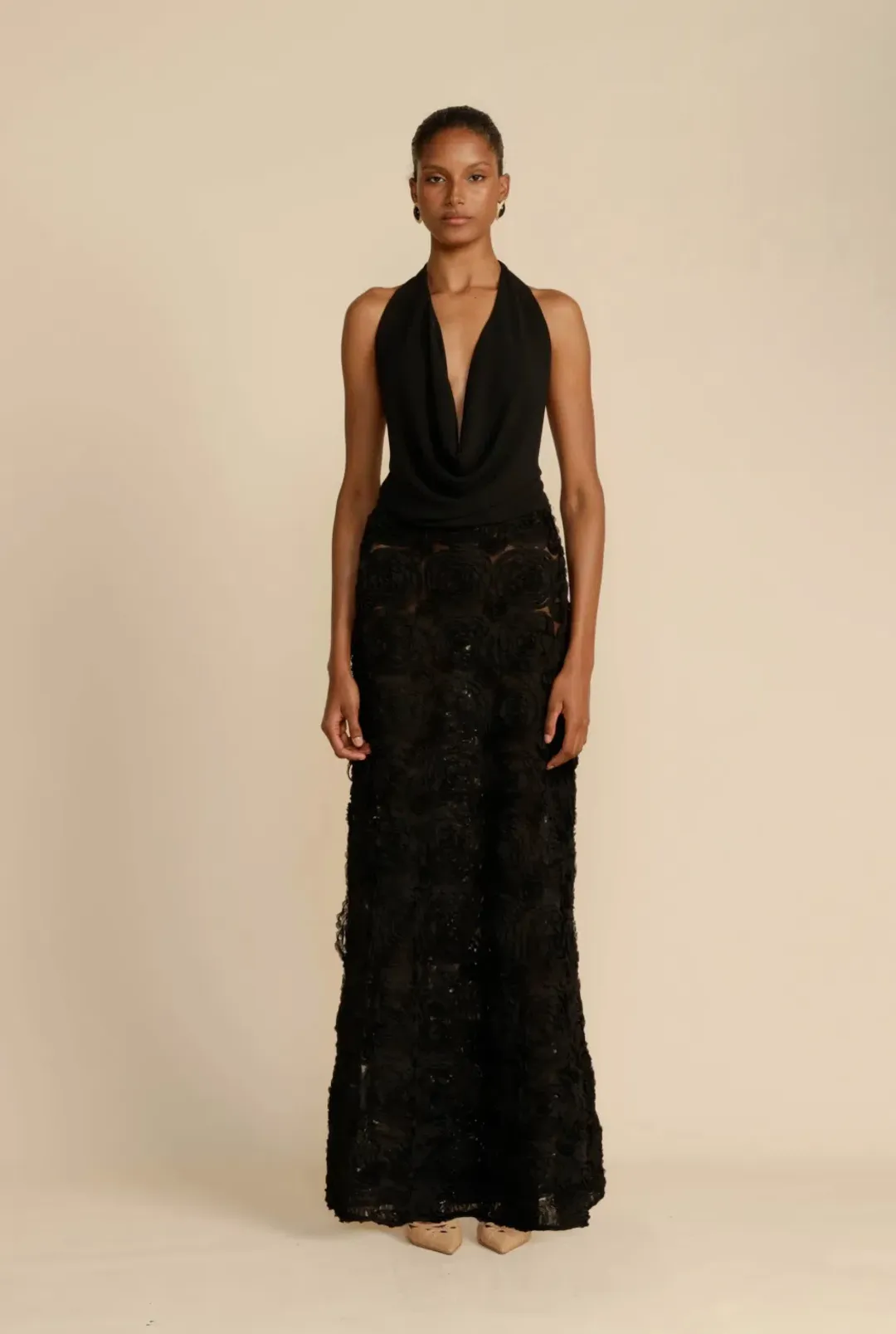Arcina Ori Adriana Dress in Black Size AU 8 for rent on The Volte - main image