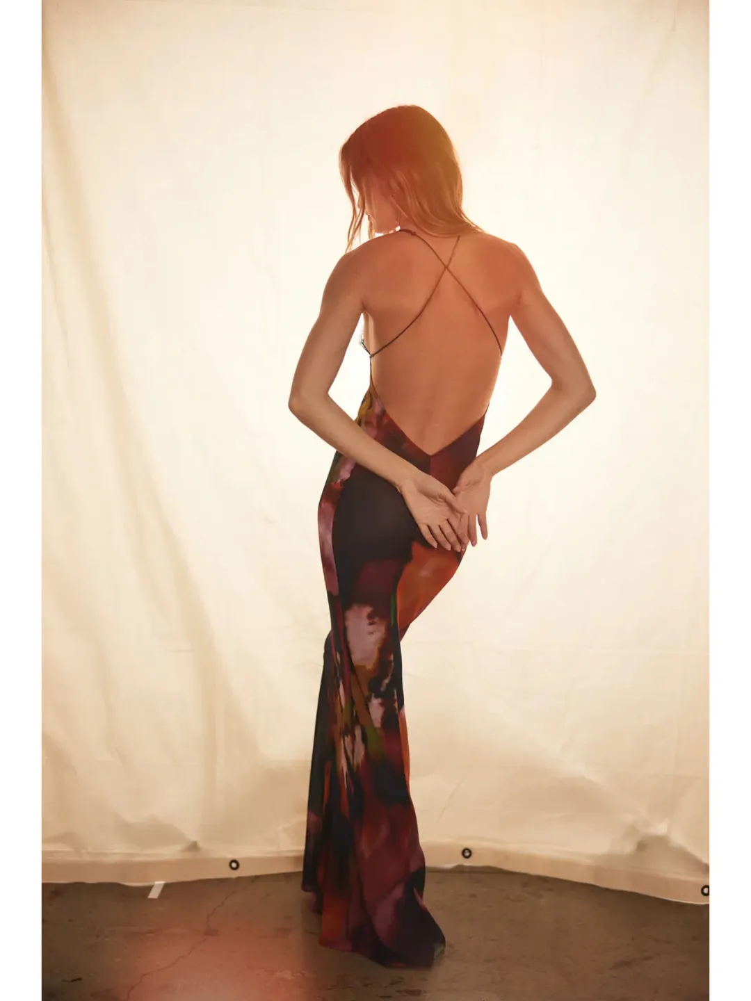 Rat & Boa Paola Floral Slip Dress Multi Size Small / AU 8 for rent on The Volte - main image