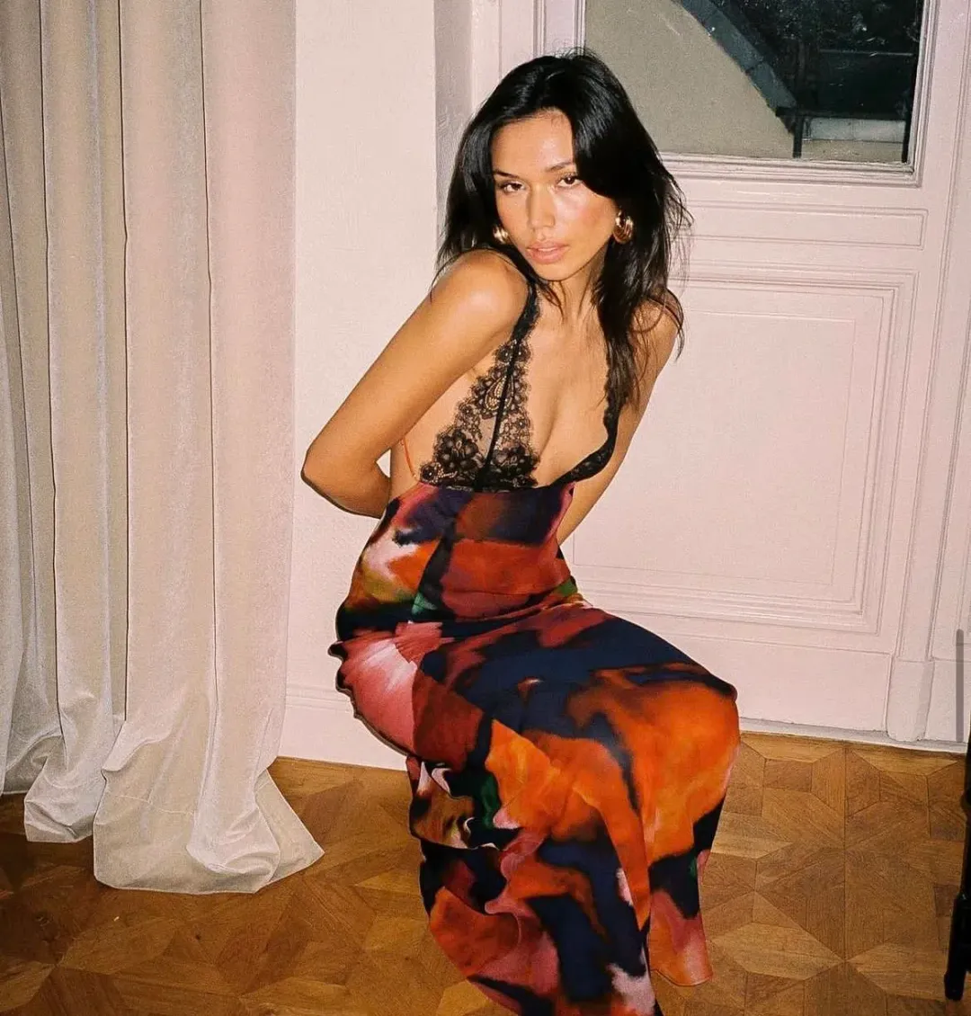 Rat & Boa Paola Floral Slip Dress Multi Size Small / AU 8 for rent on The Volte - main image