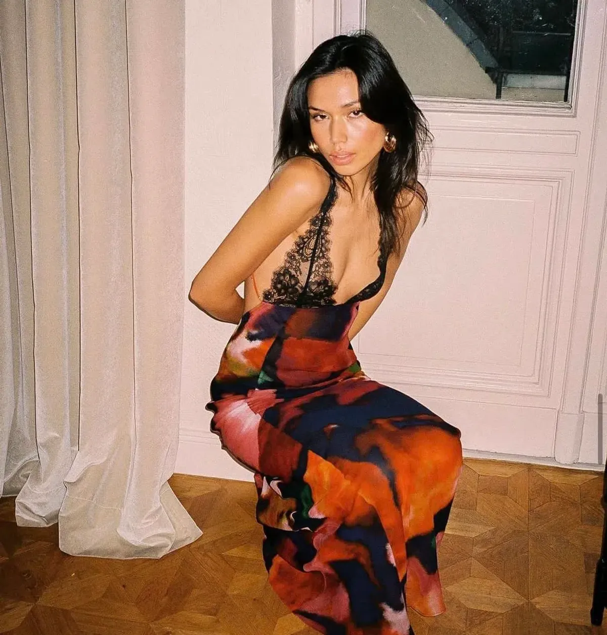 Rat & Boa Paola Floral Slip Dress Multi Size Small / AU 8 - Image 5