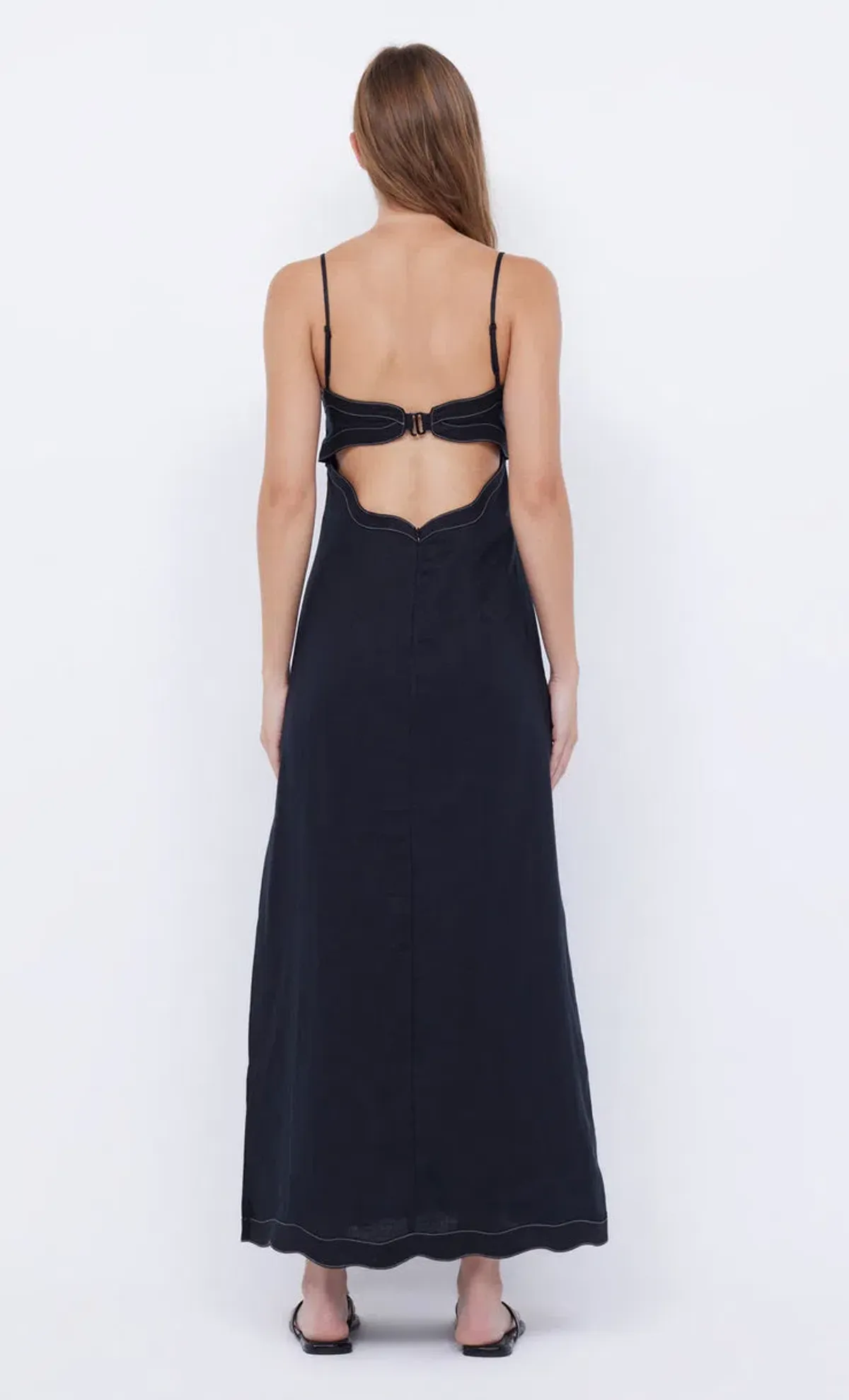 Bec and Bridge Tallulah Maxi Dress Black Size 8 - Image 3