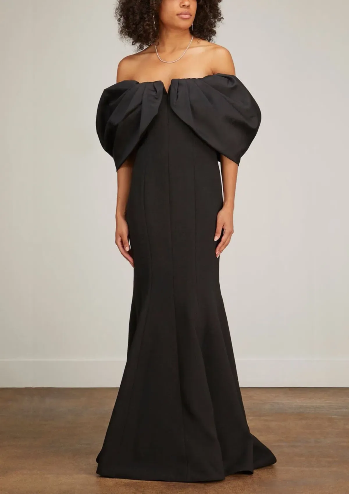 Rachel Gilbert Viola Gown Black Size 12 - Image 1