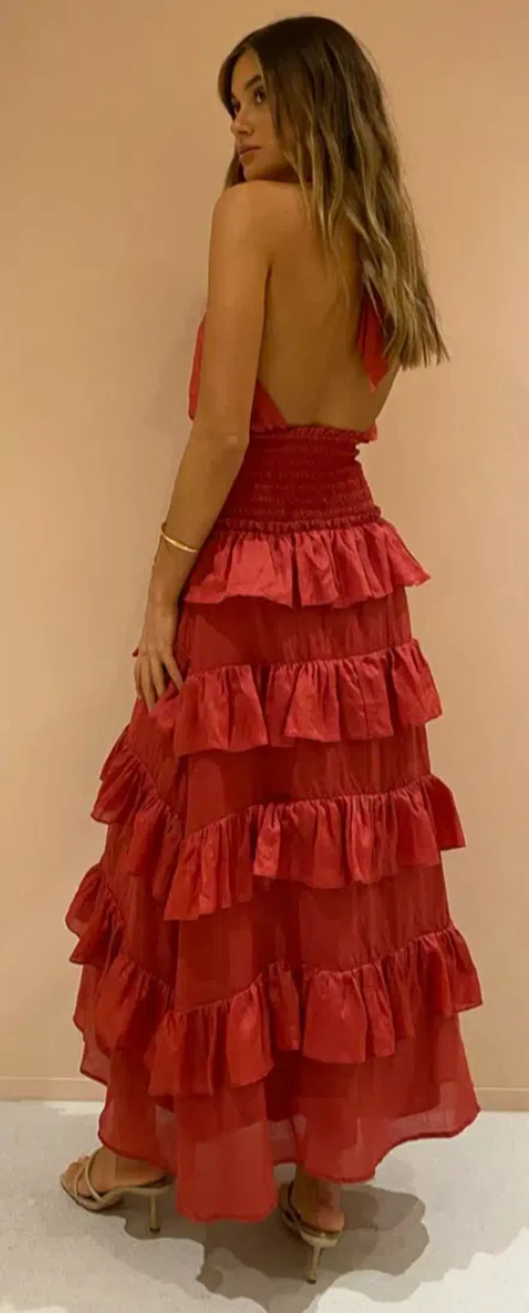 Issy Promises Dress in Rogue Size 8 for rent on The Volte - main image