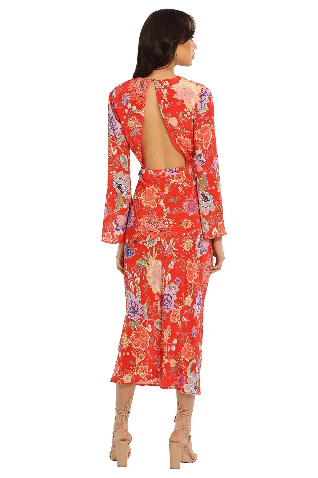 Rixo London Mel Maxi Dress Floral Size 10 for rent on The Volte - main image