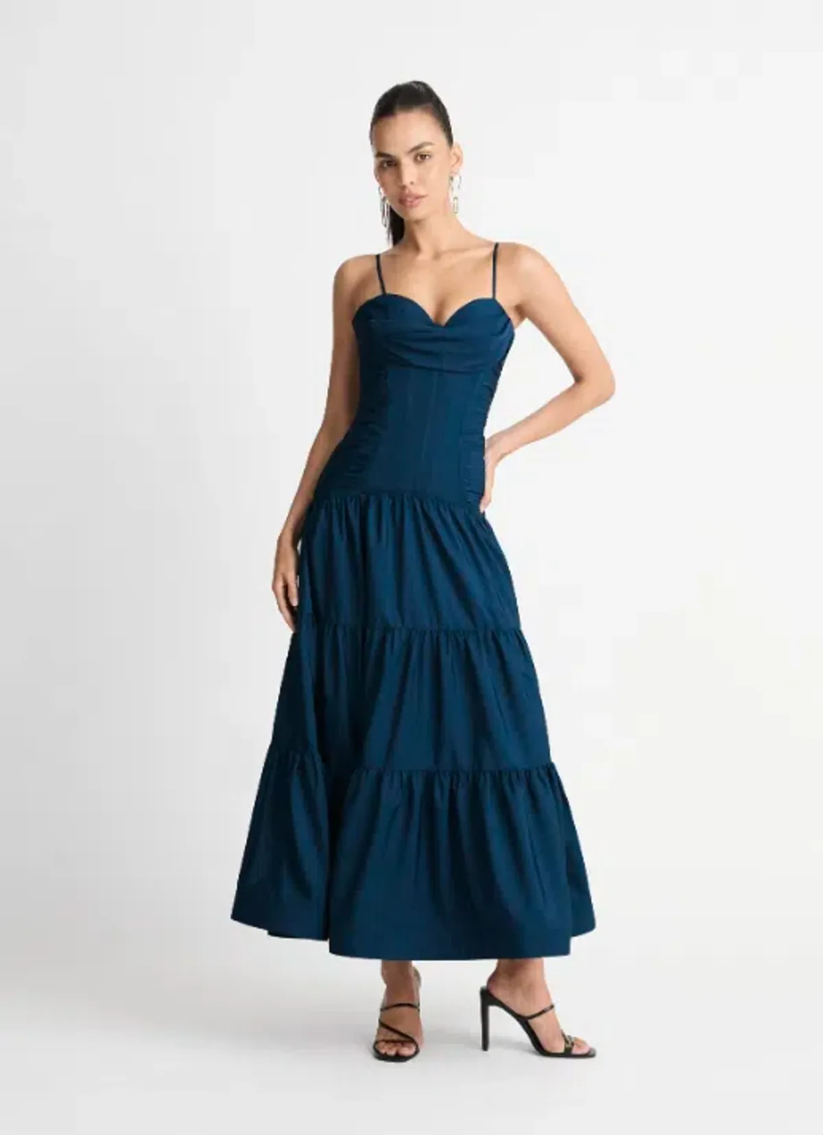 Sheike Nirvana Maxi Dress Navy Size AU 8 - Image 1