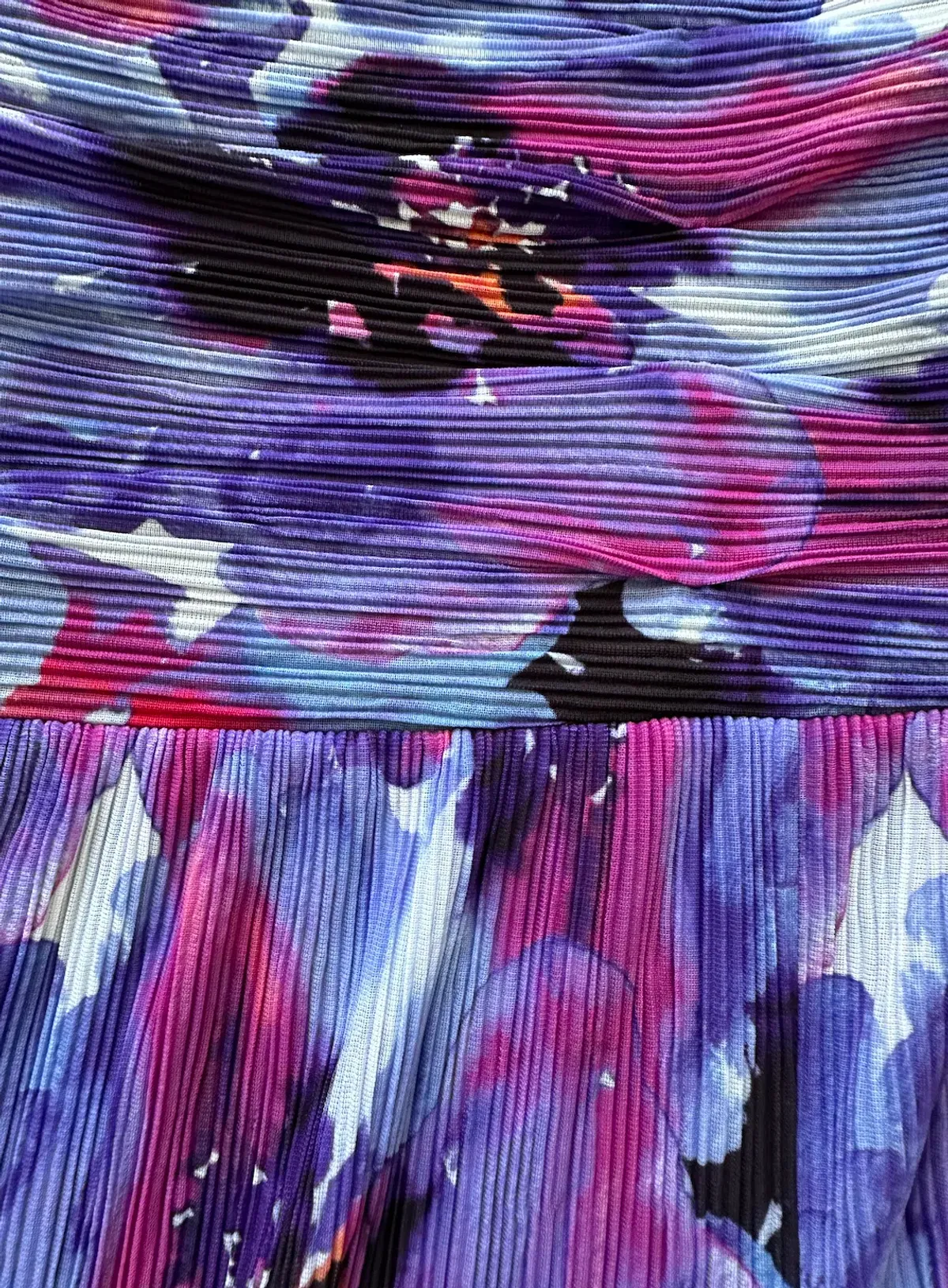 Rebecca Vallance Purple Rain Floral One Shoulder Gown Print Size AU 6 - Image 4