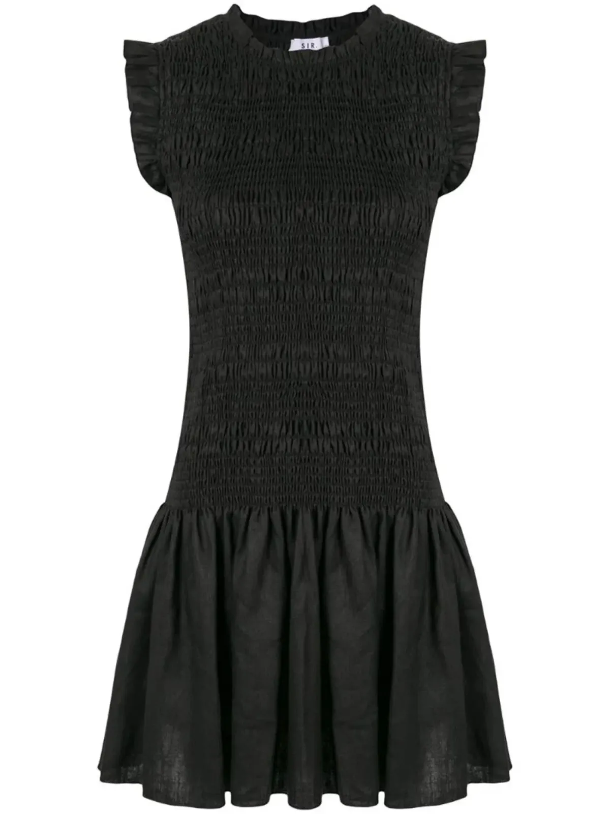 Sir The Label Emile Ruched Mini Dress Black Size 3 / AU 12 - Image 2
