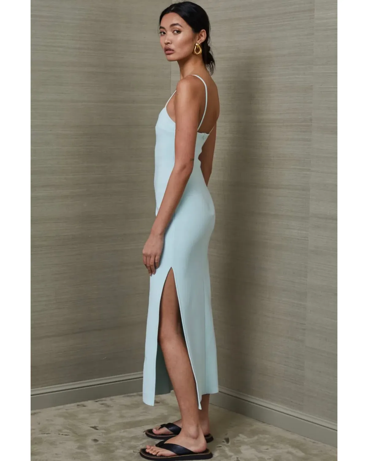 Bec & Bridge Scout Mini Dress Cool Mint Size AU 6 - Image 2