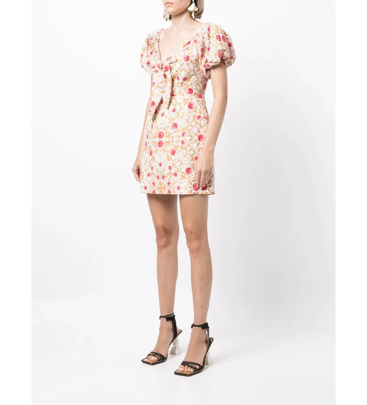 Rebecca Vallance  Catania O/S Mini Dress Floral Size 10 - Image 1