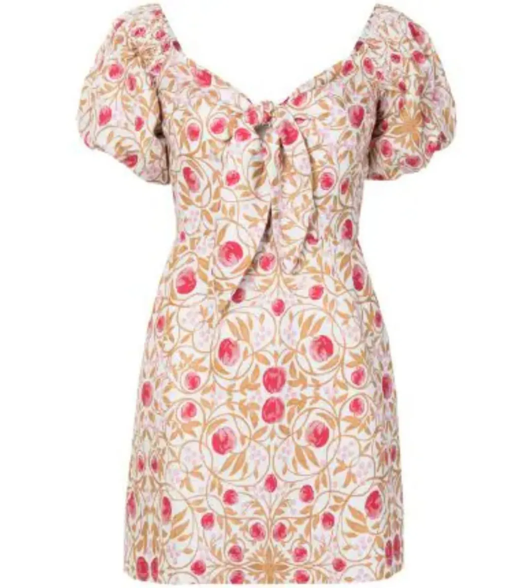 Rebecca Vallance  Catania O/S Mini Dress Floral Size 10 for rent on The Volte - main image