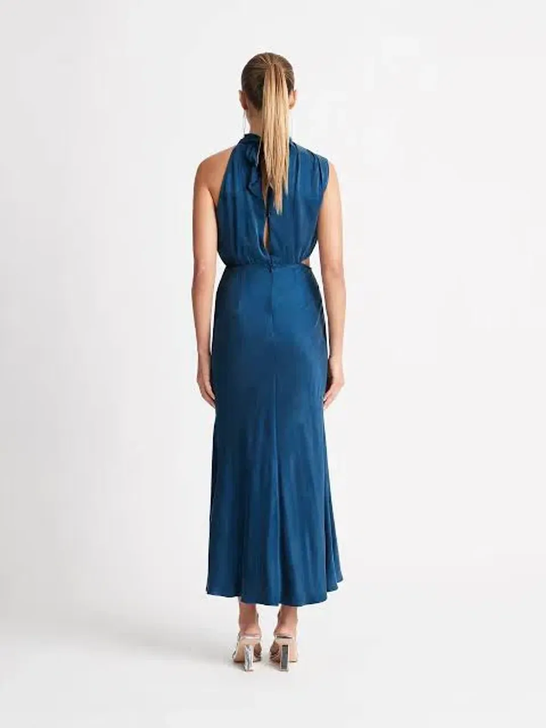 Sheike Park Ave Dress Blue Size 14  for rent on The Volte - main image