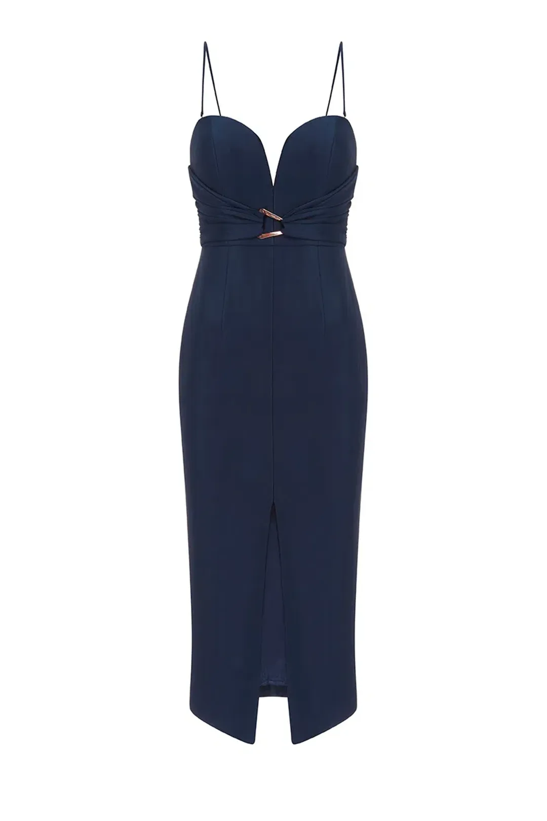 Sheike Bianca Dress Navy Size 14 for rent on The Volte - main image