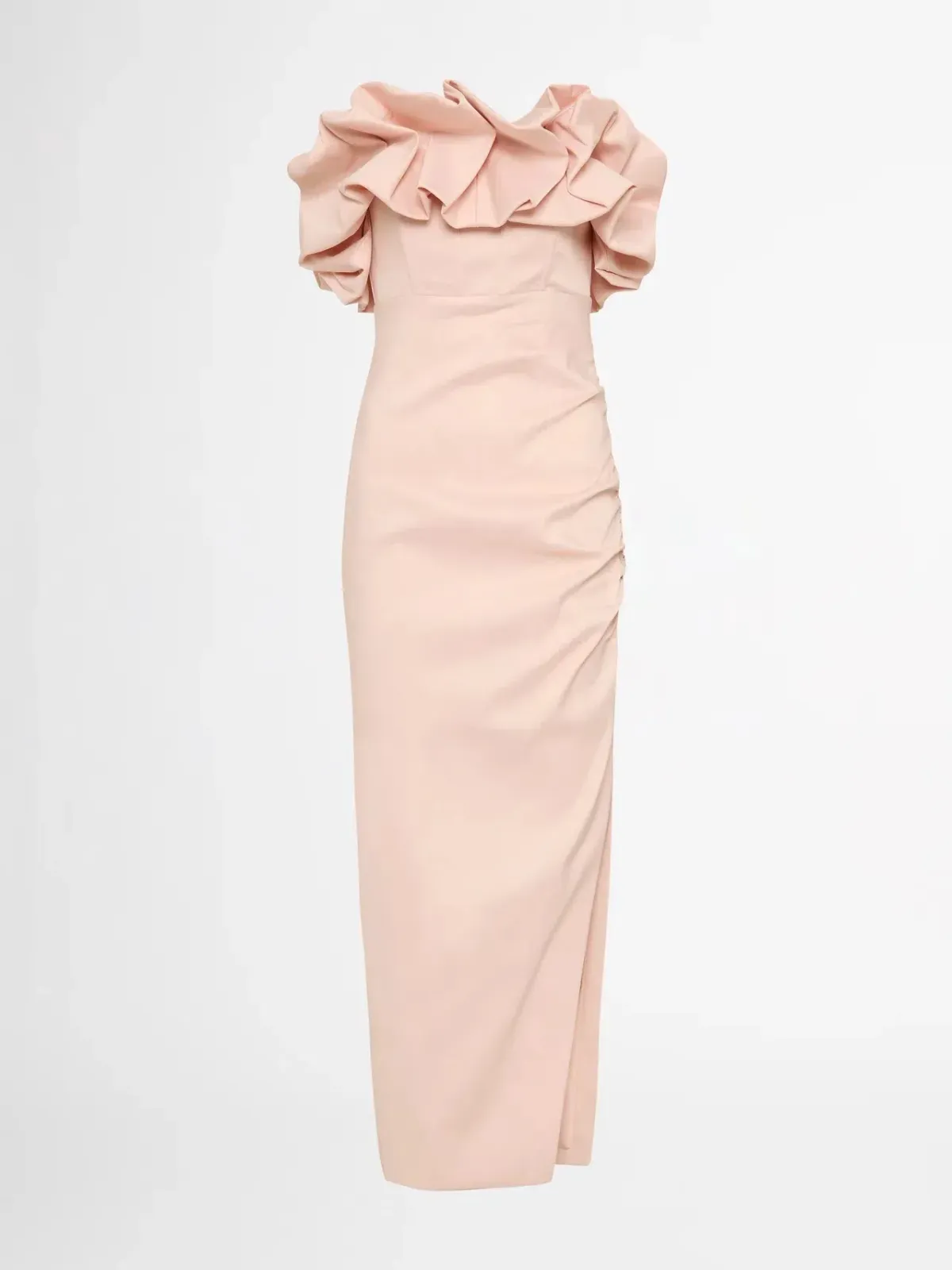 Sheike Queen Of Hearts Dress Pink Nude Size 12 - Image 3