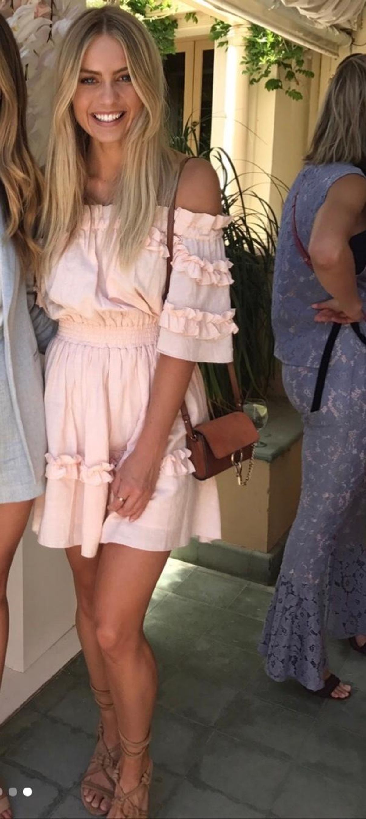 Steele Nude Soleil Dress Size 8 - Image 2