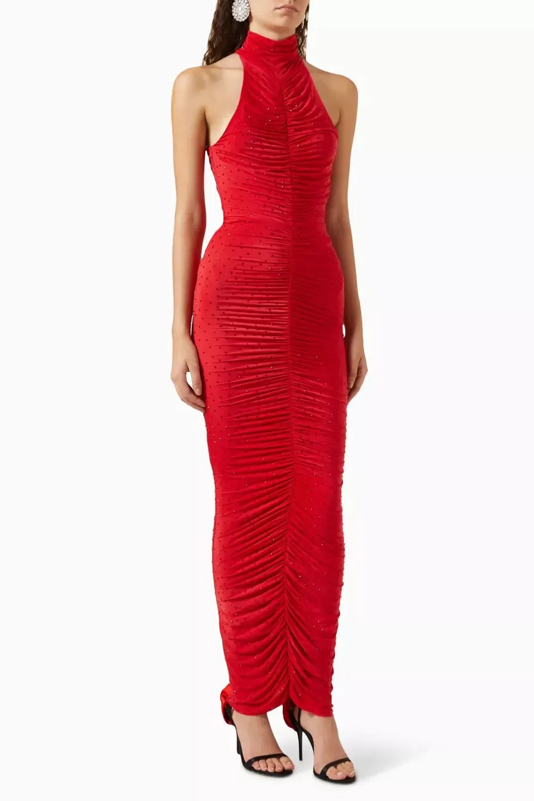 Alex Perry Gabe Dress Red Size 6 for rent on The Volte - main image