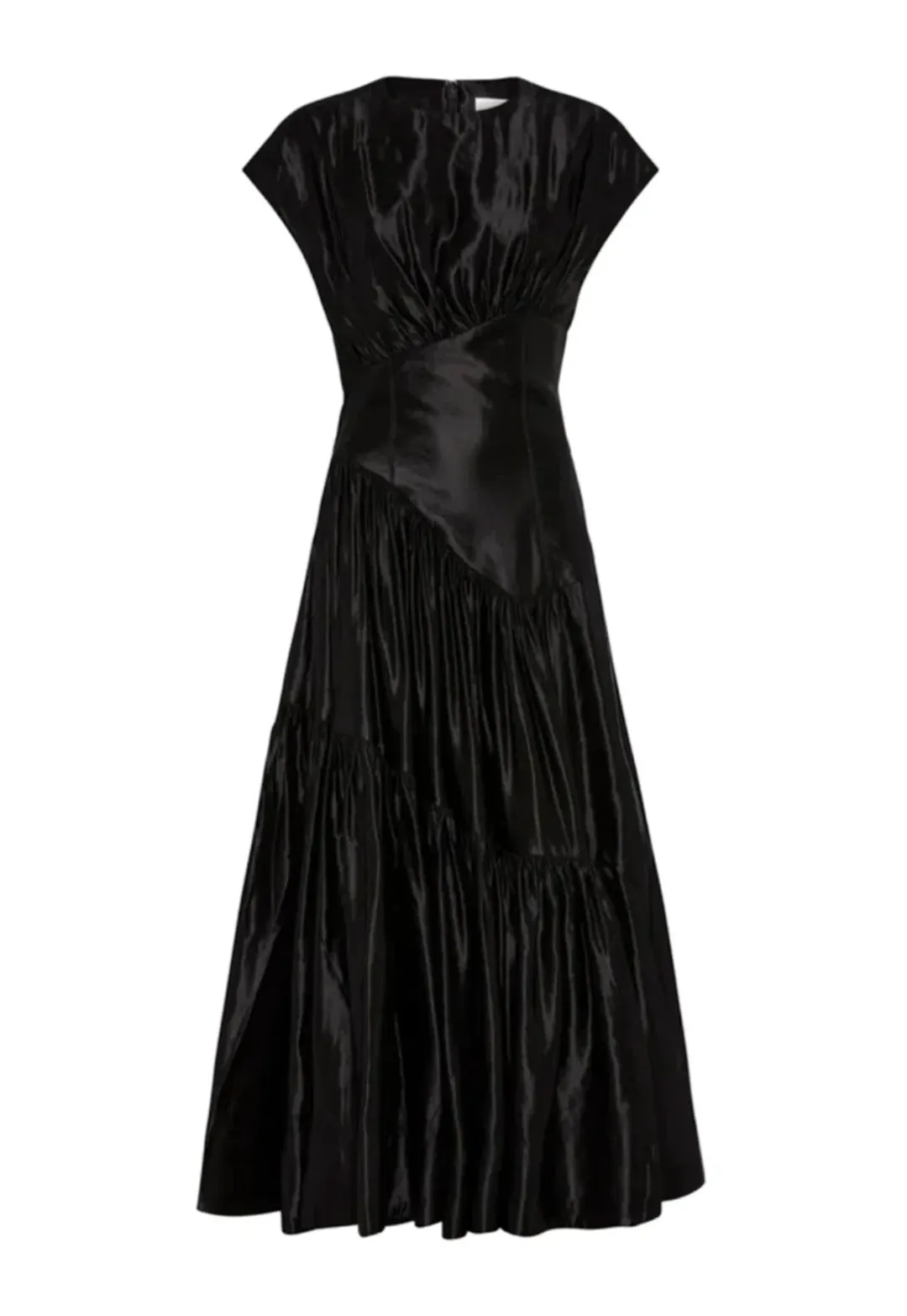 Aje Serendipity Reflection Midi Dress in Black Size AU 16 for rent on The Volte - main image