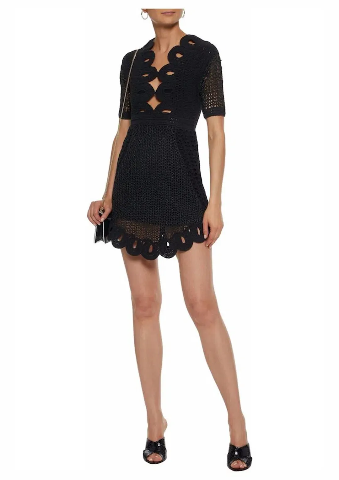 Alice McCall Everybody Knows Dress Mini Dress Black Size 6 for rent on The Volte - main image