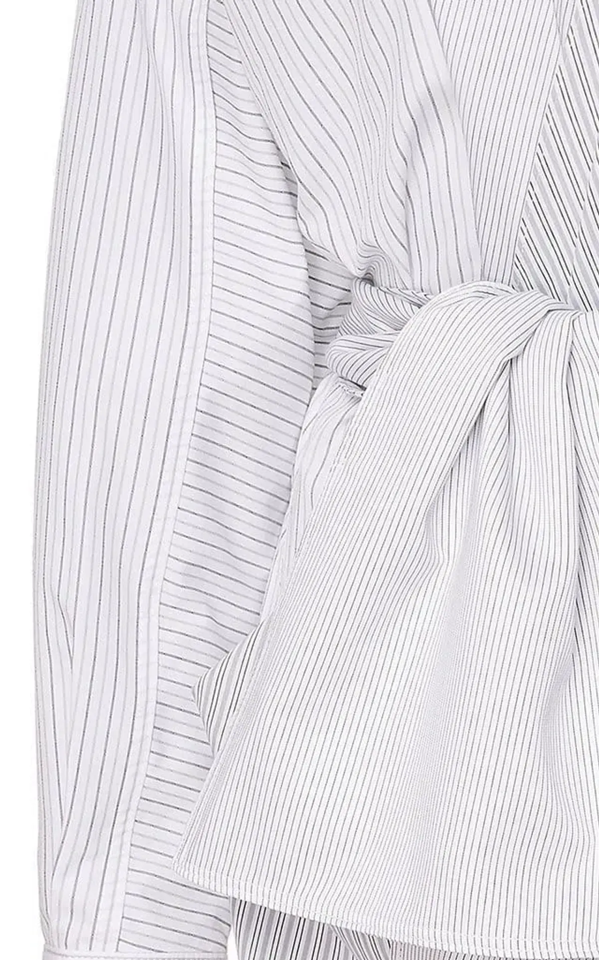 Acler Lincoln Style Dress Grey Striped Size AU 6 - Image 2