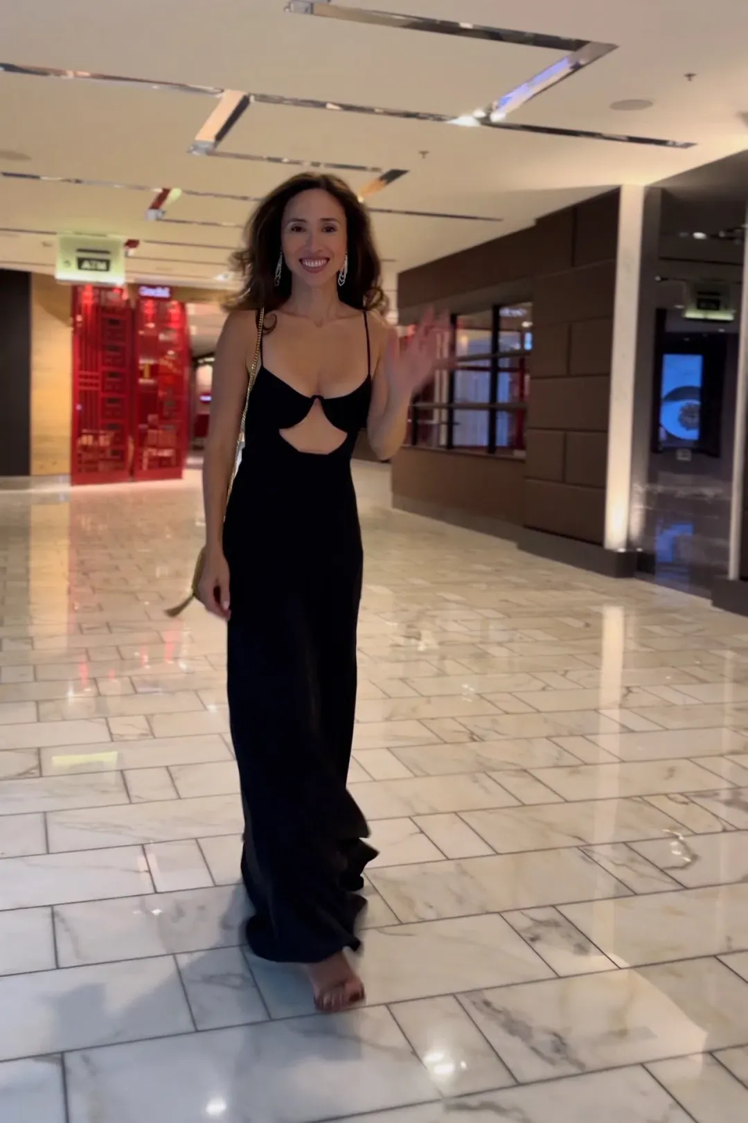 By Johnny Diandra Maxi Dress Black Size AU 6 for rent on The Volte - main image