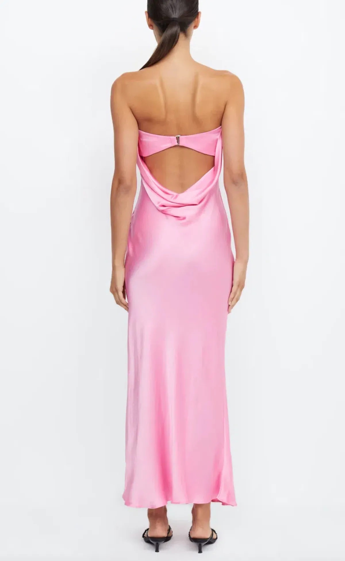 Bec & Bridge Moon Dance Strapless Dress Candy Pink Size 12 - Image 3