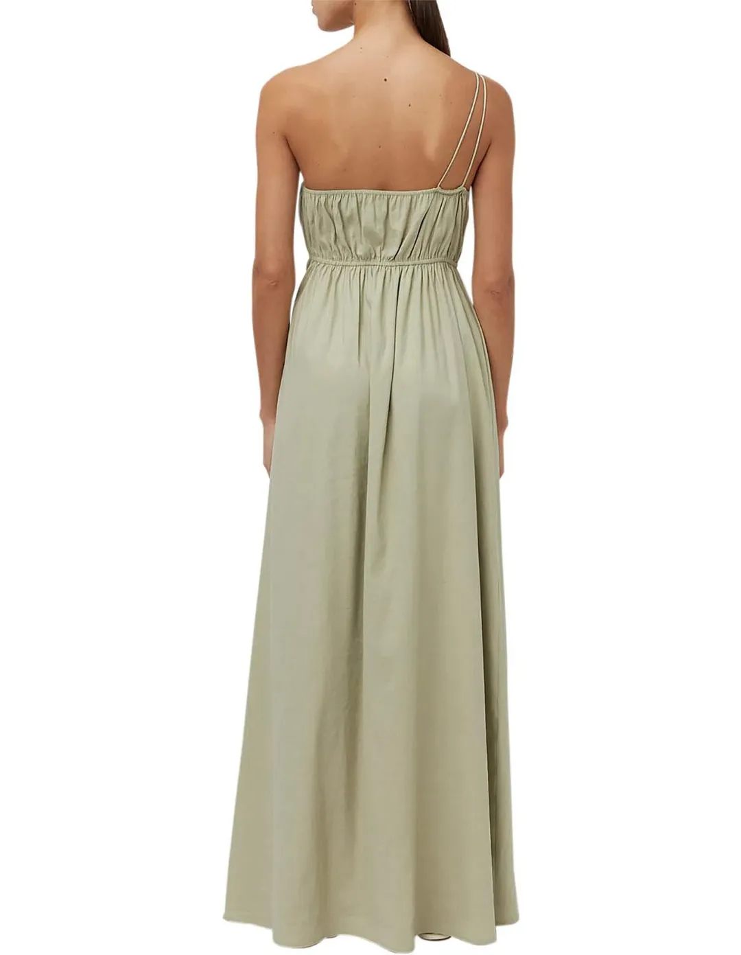 Camilla and Marc Sevilla Asymmetric Dress Oregano Green Size 14 for rent on The Volte - main image