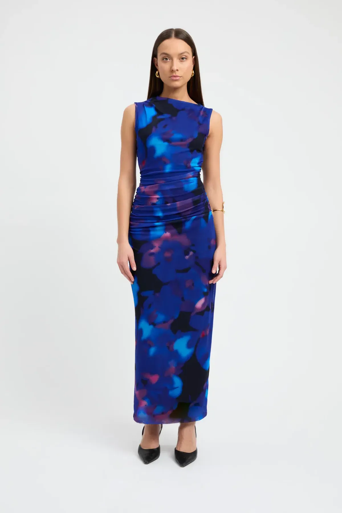 Kookai Dusk Midi Dress Multicolour Size 8 - Image 1