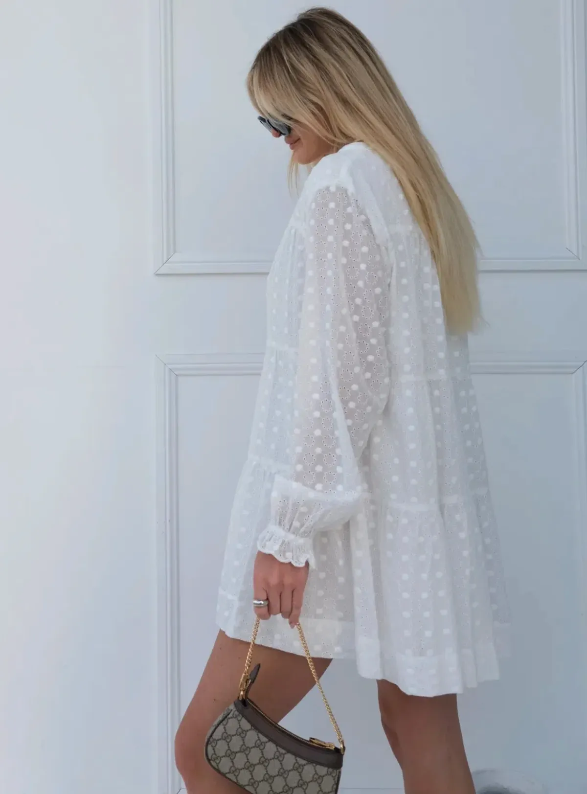 Lunar Fox Maeve Mini Dress White Size 20 - Image 3