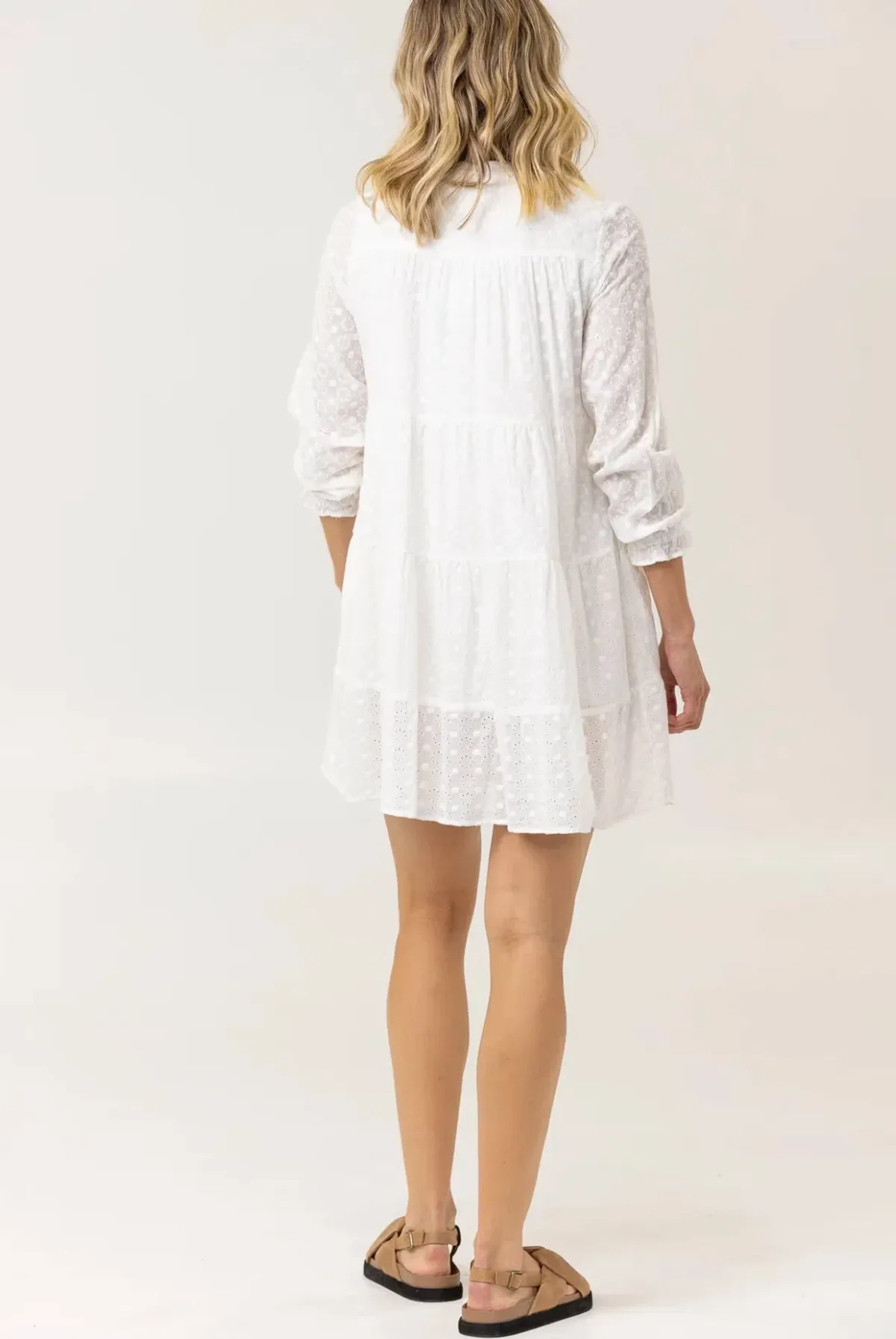 Lunar Fox Maeve Mini Dress White Size 20 - Image 4