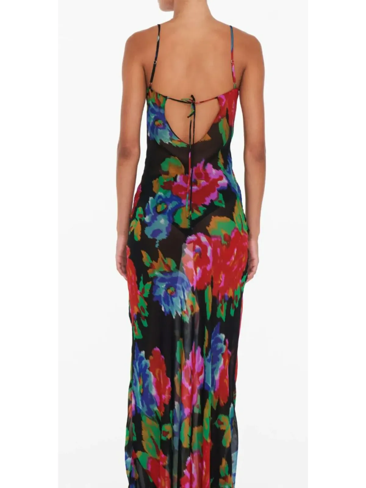 Rat & Boa Casablanca Dress Black Floral Size AU 4 - Image 4