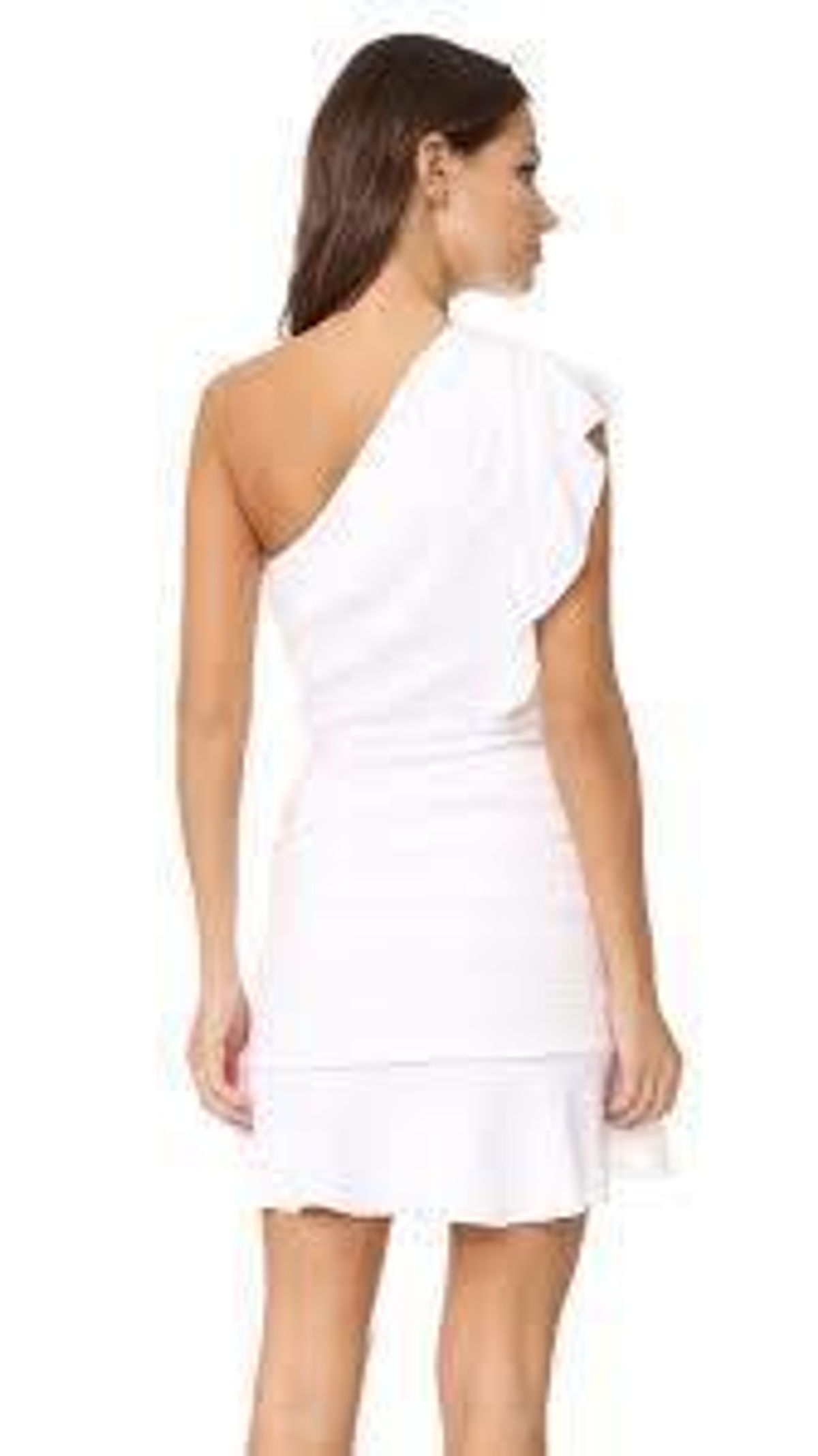 Veronica Beard Kingston Asymmetrical Ruffle Mini Dress - Image 2