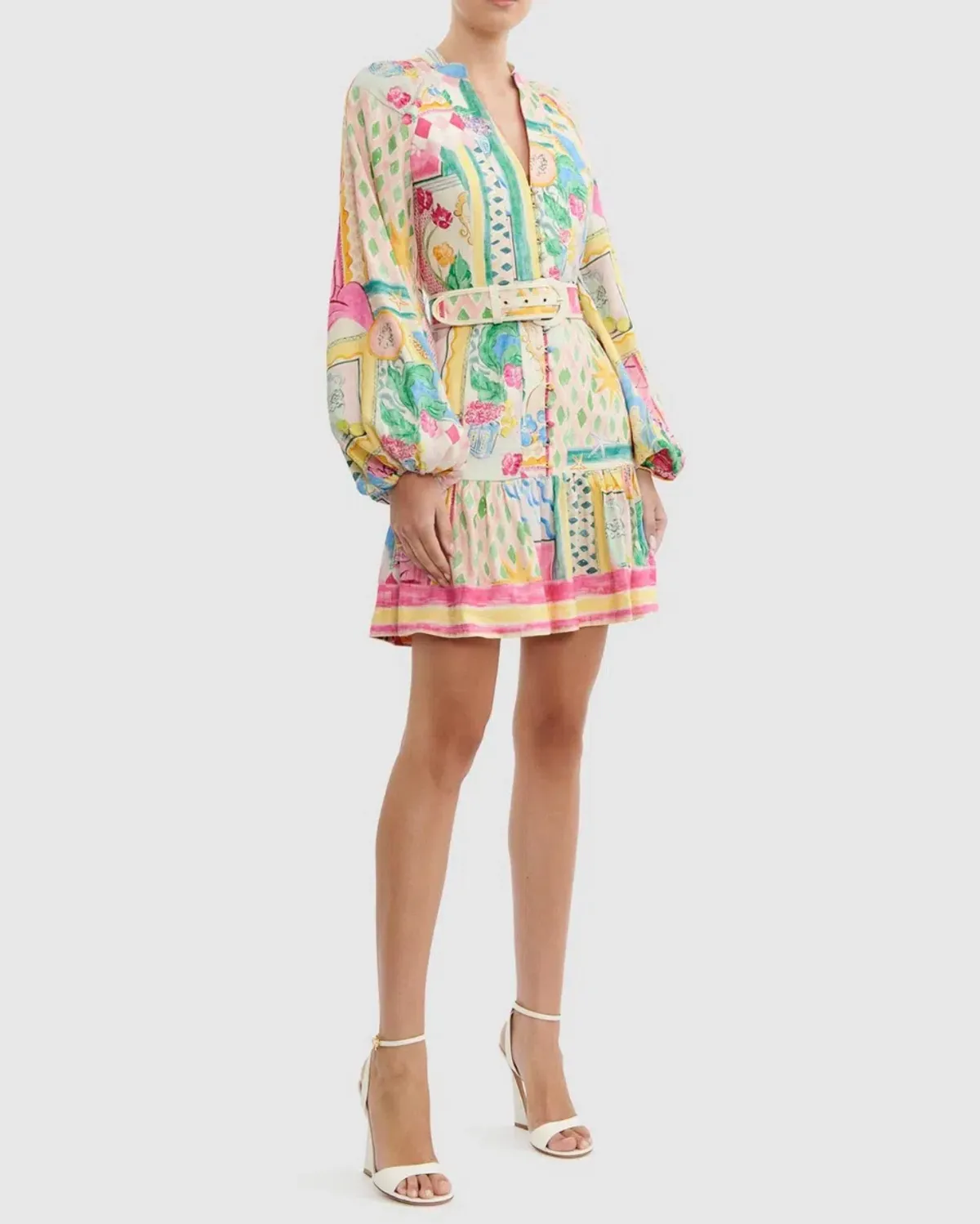 Rebecca Vallance Le Mur Rose Mini in Multi Size AU 8 - Image 1