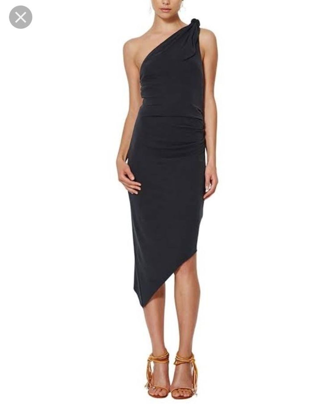 Bec & Bridge Midi Dress Navy Size 8 for rent on The Volte - main image