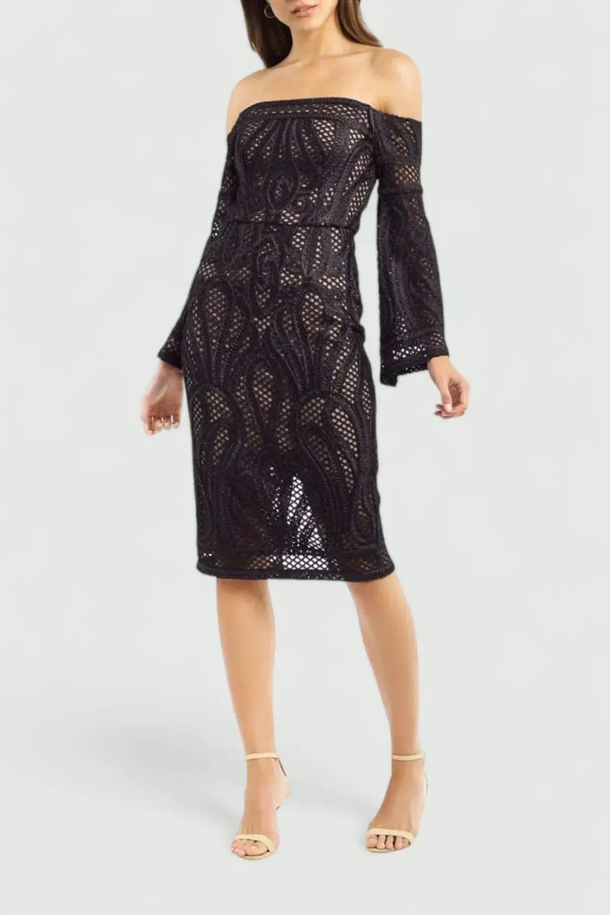 Thurley Sonnet Strapless Dress Black Size 6 - Image 1