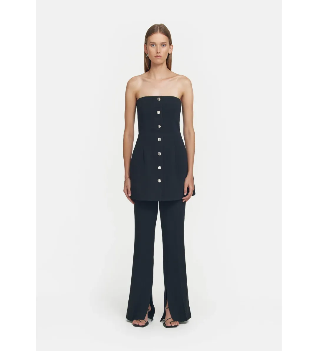 Viktoria and Woods Succession Dress Black Size 1/Au 8  for rent on The Volte - main image