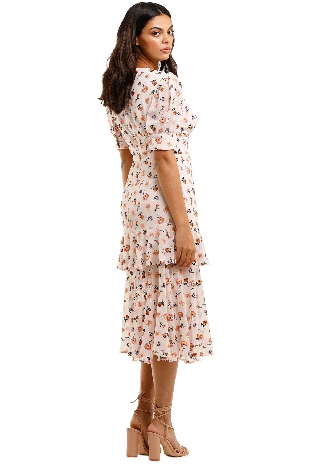 Talulah Follow You Midi Dress Floral Size 8 for rent on The Volte - main image