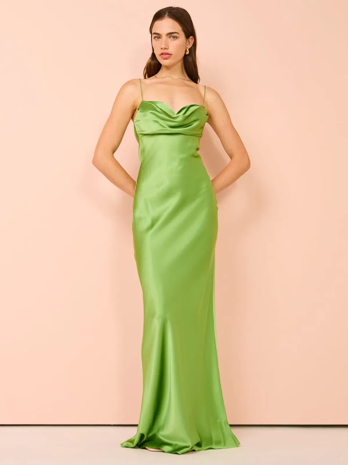 Rachel Gilbert Skye Gown Green Size 0/ AU 6 - Image 1