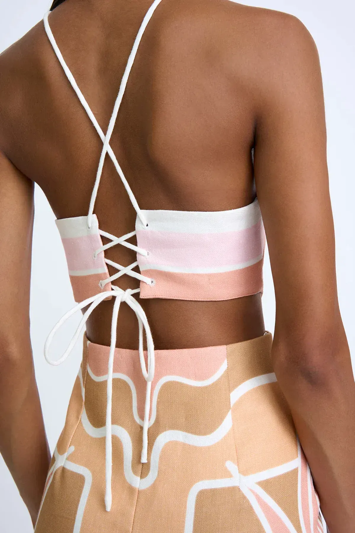 By Johnny Desert Blooms Set in Pink Tan Multi Size Small / AU 10 - Image 3