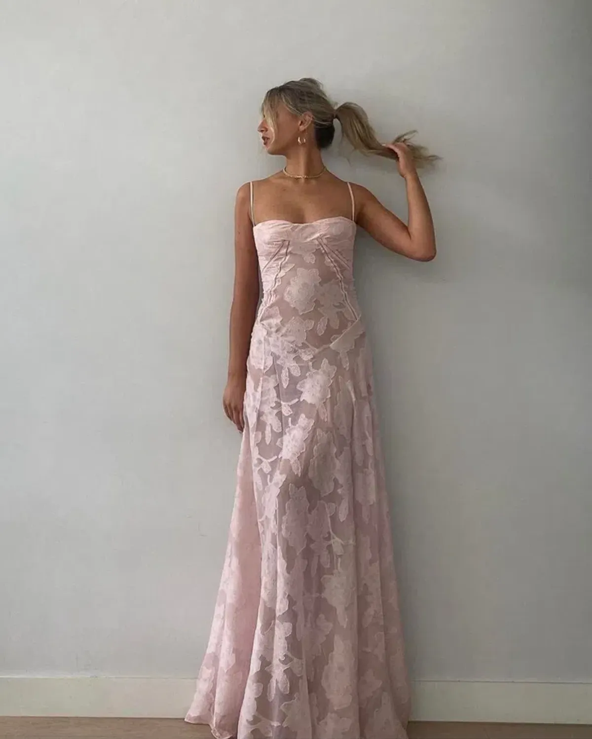 House of CB Seren Gown in Pink XS / AU 6 - Image 3