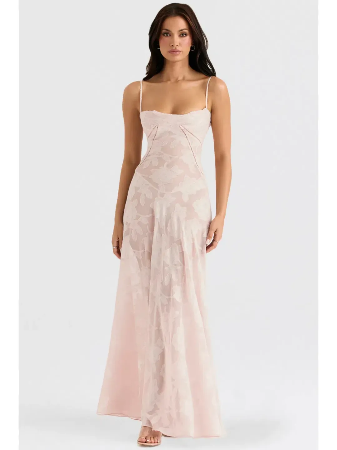 House of CB Seren Gown in Pink XS / AU 6 for rent on The Volte - main image