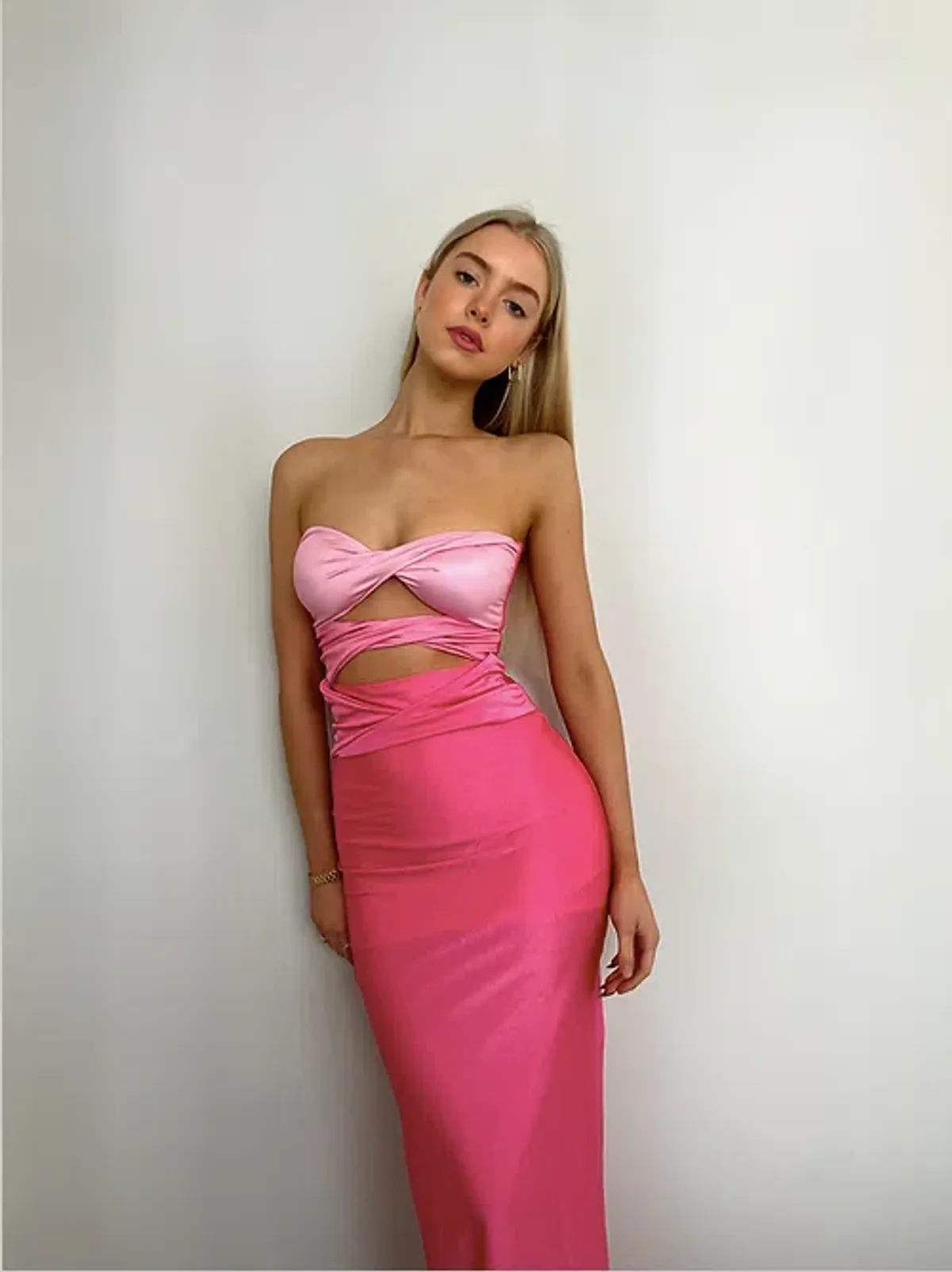 Baobab Ola Maxi Dress in Moonstone Pink Size Small / AU 8 - Image 6