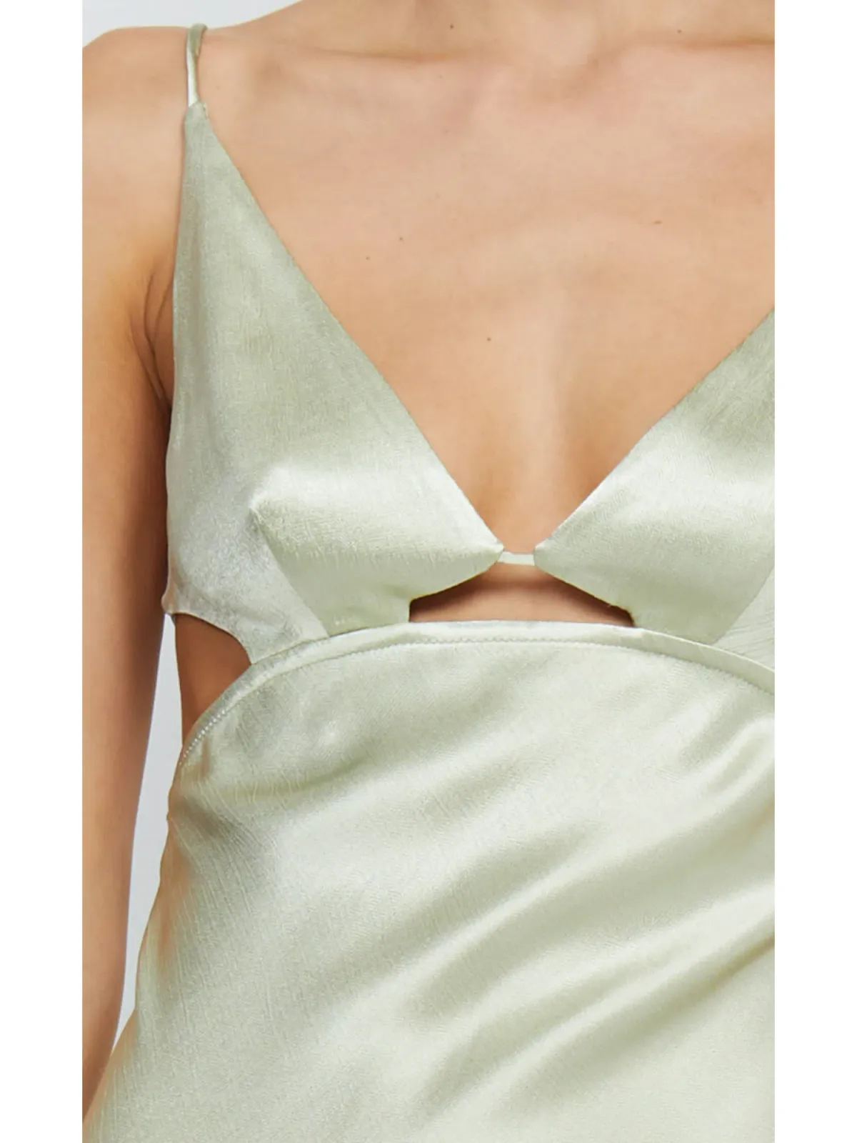 Bec & Bridge Indi Strappy Maxi Dress in Honeydew Size AU 6 - Image 4