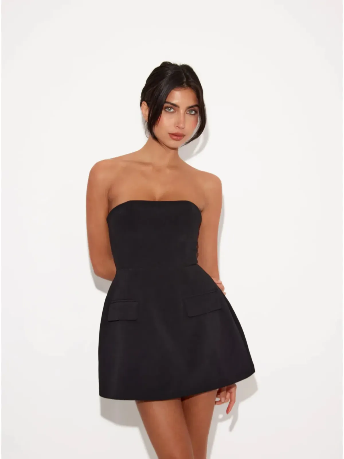 Odd Muse The Ultimate Muse Strapless Dress in Black Size AU 14 - Image 2